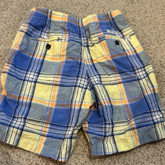 Janie & Jack Linen Pull Up Shorts, 6 - Picture 7 of 8